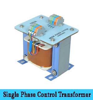 single phase control transformer