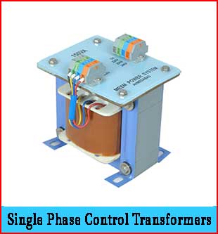 Single Phase Control Transformer Manufacturer